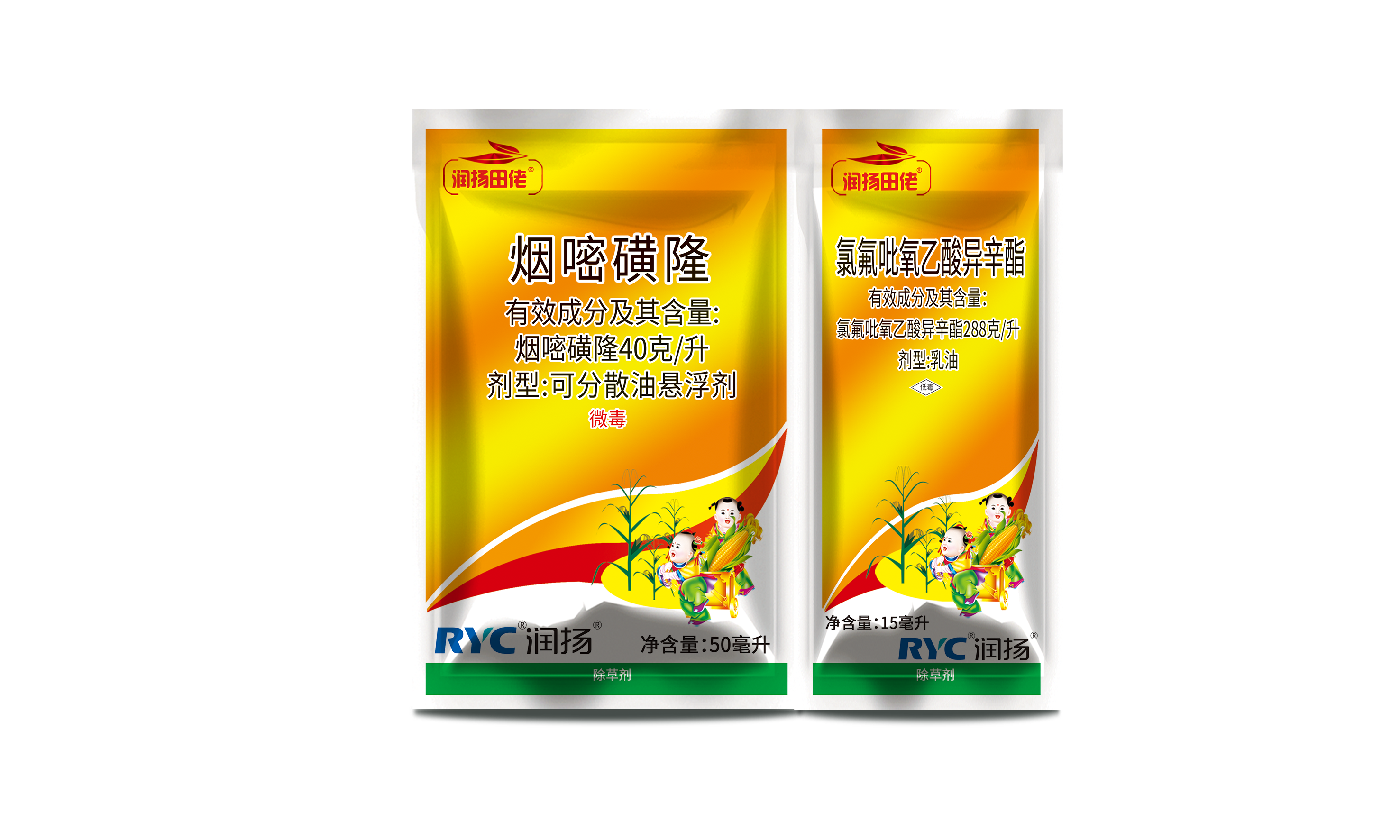 40%煙嘧磺OD+288克/升氯氟吡—潤揚(yáng)田佬 40%煙嘧磺OD+288克/升氯氟吡—潤揚(yáng)田佬